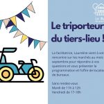 Le triporteur du tiers-lieu sur le marché !