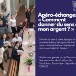 Apéro-échanges « Comment donner du sens à mon argent ? » Epargne solidaire