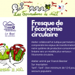 Formation de Noel pour le secours populaire : Fresque de l'économie circulaire