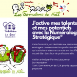 Formation de Noel pour le secours populaire : J'active mes talents et mes potentiels avec la Numérologie Stratégique®