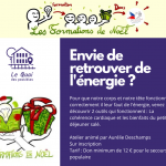 Formation de Noel pour le secours populaire :Envie de retrouver de l'énergie ?