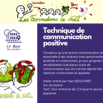 Formation de Noel pour le secours populaire : Techniques de communication positive