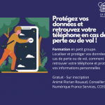 Atelier Numérique : Sécuriser son téléphone et savoir le retrouver