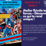 Atelier Révèle tes forces – Découvre ce qui te rend unique !