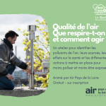 Annulé // Qualité de l’air : que respire-t-on et comment agir ?