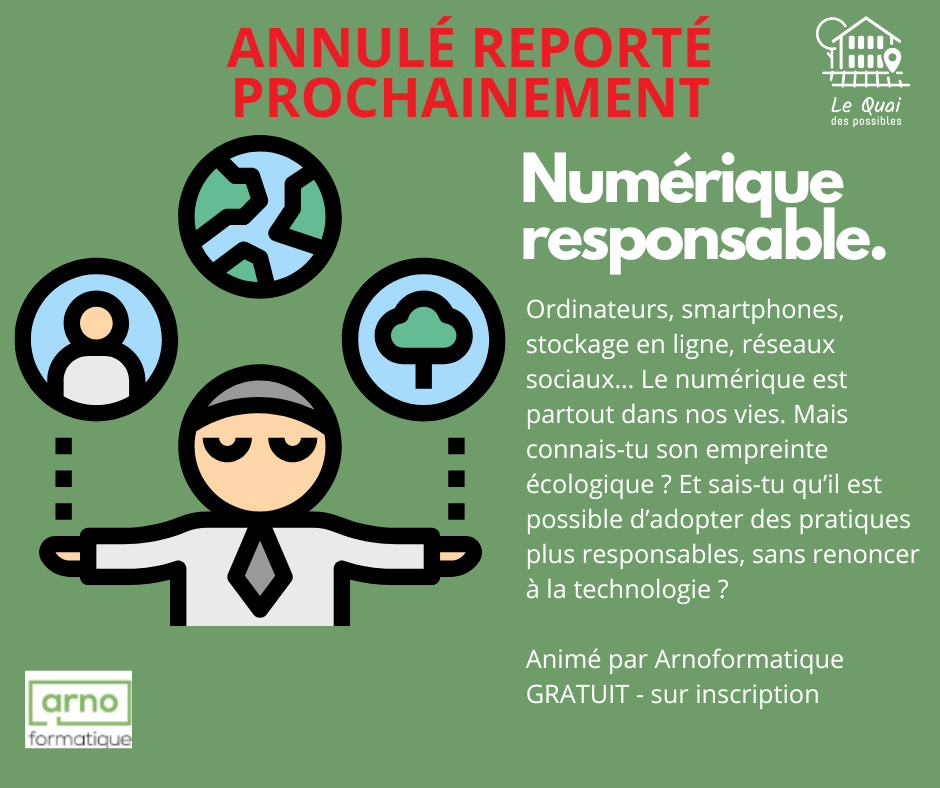 ANNULER : Atelier Numérique Responsable – Comprendre, choisir, agir