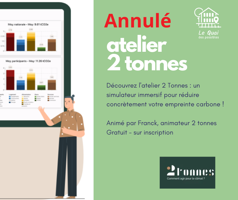 Annulé // Atelier 2 tonnes