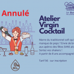 Annulé //Atelier Virgin Cocktails : Préparez vos fêtes avec panache !