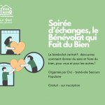 Soirée d’échanges, le Bénévolat qui Fait du Bien