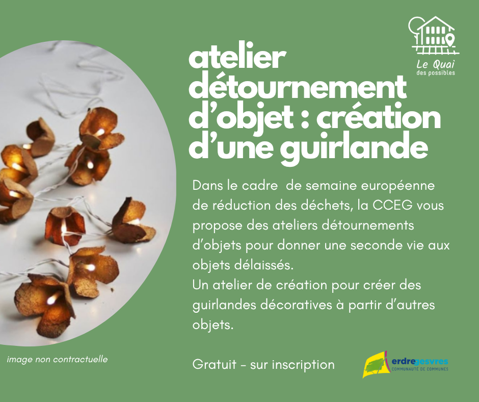 Atelier détournement d'objet : fabrique ta lampe d’ambiance