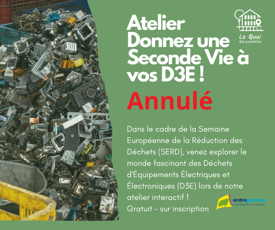 //Annulé// Combien de temps durent nos appareils électriques ? Des métaux précieux aux téléphones.