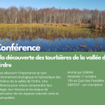 Conférence EDENN : "A la découverte des tourbières de la vallée de l’Erdre".