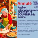 Annulé ://Atelier inter-générationnel ECRITURE ET SOUVENIRS Cuisine Spécial Muffins de Noel