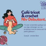 Niv Débutant : Café tricot & crochet