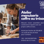Menuiserie enfant Coffre au trésor