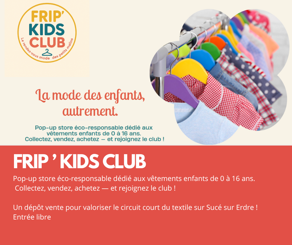Dépôt vente vêtement enfant FRIP'KIDS CLUB