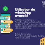 Atelier Numérique : Utilisation avancée de WhatsApp