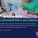Dimanche Recyclage Textile – Stand Couture avec Denise