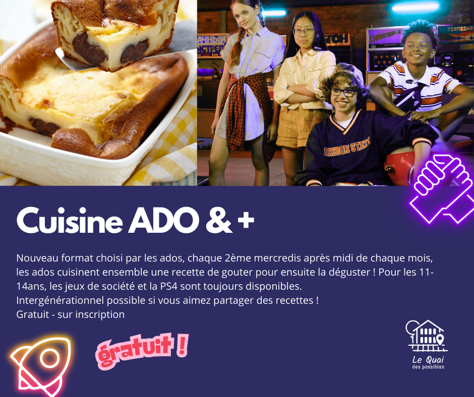 Atelier Cuisine Ado & + : Far Breton