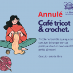 ANNULER  // Café tricot & crochet