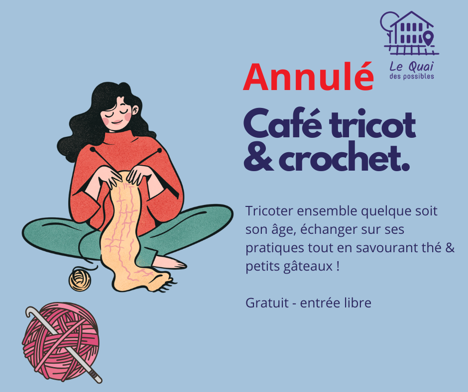 ANNULER  // Café tricot & crochet