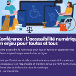 Conférence : L'accessibilité numérique, un enjeu pour toutes et tous