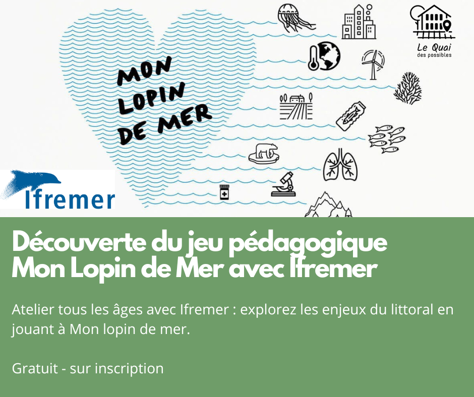 Découverte du jeu pédagogique Mon Lopin de Mer avec Ifremer