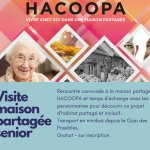 Visite maison partagée senior HACOOPA
