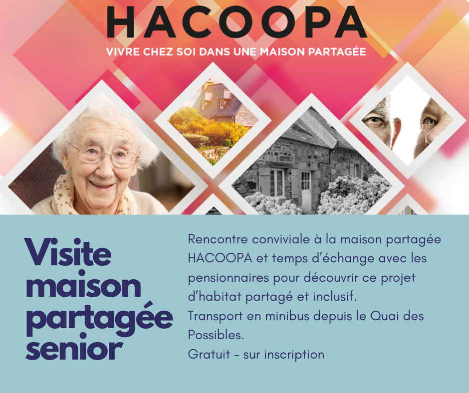 Visite maison partagée senior HACOOPA
