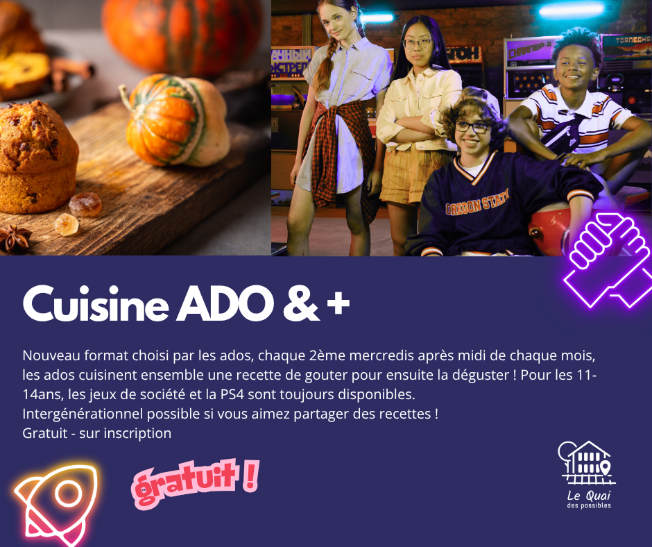 Atelier Cuisine Ado & + : Pain d'épices