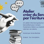 Atelier créer du lien par l'écriture