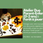 Atelier Duo Parent-Enfant (0-3 ans) : Forêt à jouer